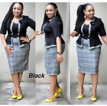 Load image into Gallery viewer, african dresses for women african clothes africa dress print OFFICE Dashiki ladies clothing ankara plus size african women dress